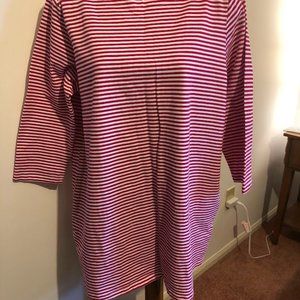 Jessica London boat neck top.